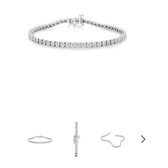 *SOLD* Michael hill Tennis Bracelet with 0.25 Carat TW of Diamonds - Picture 1 of 6